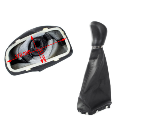 Pomello Del Cambio Per Mercedes Classe C W203 A 6 Marce In Pelle - Foto 9