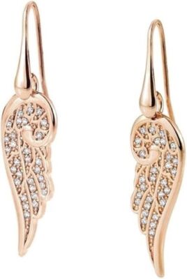Nomination Damen Ohrringe 145369/011 Engelsflügel Sterlingsilber rosé UVP 99,-