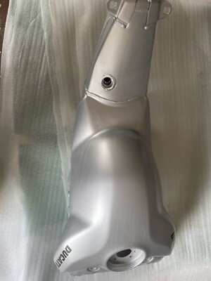 Original Ducati Aluminum Tank v4 v4s v4r Brushed Aluminum