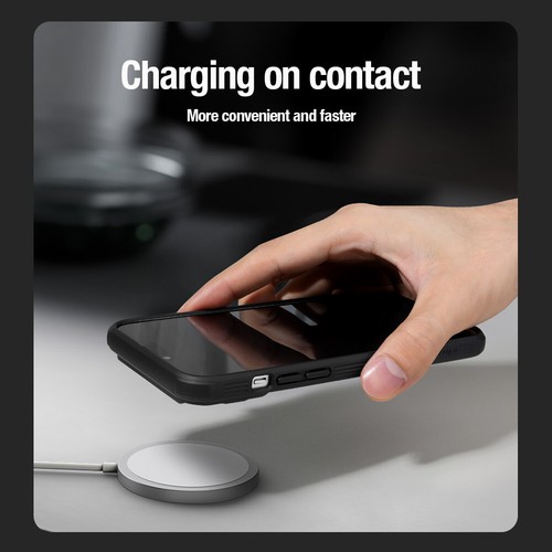 For iPhone 16 15 Pro Max/Plus Magnetic Silicone Rubber Case w Slide Camera Cover - Picture 11 of 21