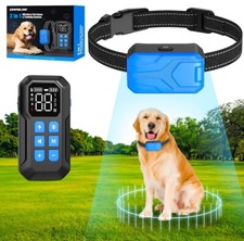 Wireless Fence for Dogs 2 in 1 Wireless Pet Collar Fence All in One Training