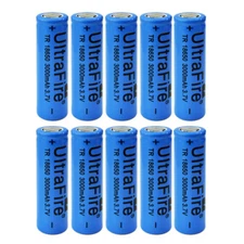 3.7V Rechargeable Battery Flat Top Lithium Batteries Cell