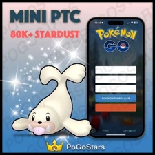 Pokémon PTC Go - Shiny Seel - 80K Stardust✨Read Description✨