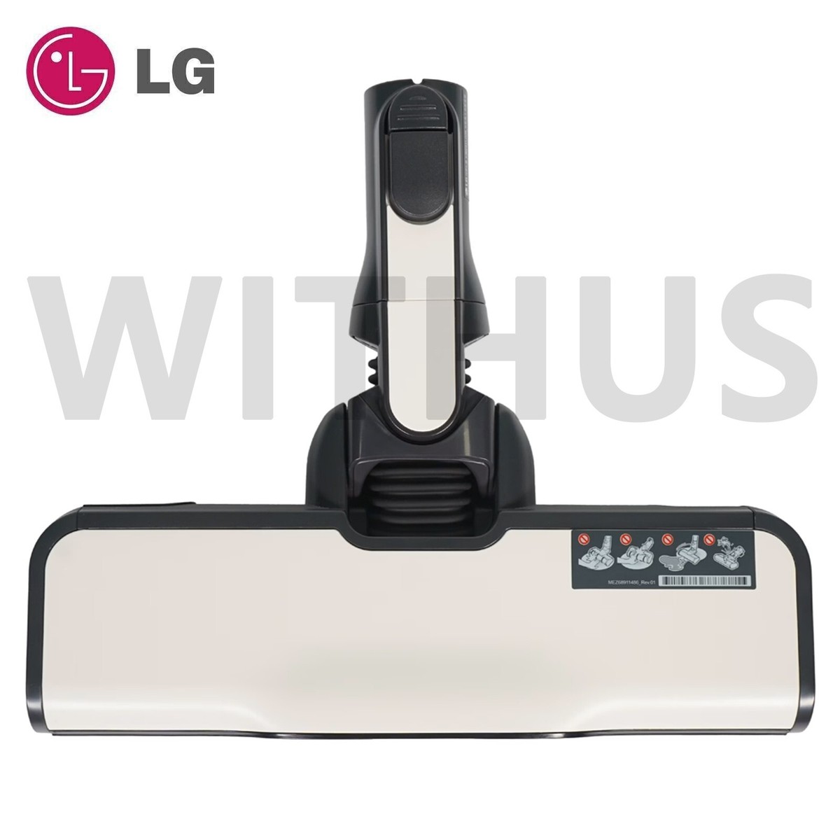 LG Cord Zero A9S Vacuum Cleaner Brush Wide LED Nozzle AGB74615413