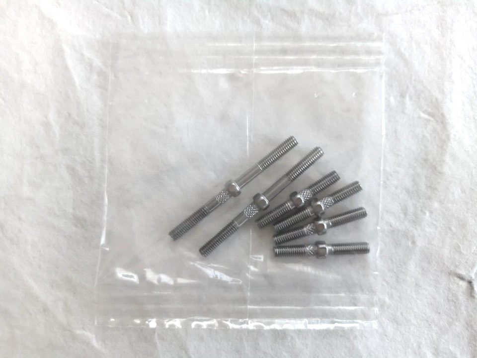 Tamiya TGX Mk.1 Turnbuckle Shaft & Stainless Steel Suspension Set #53197 #53207 - Image 4 of 4