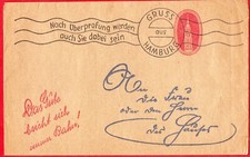 WERBEBRIEF NORD WESTDEUTSCHE KLASSENLOTTERIE - 3 LOSE + ANTWORT + GEWINNLISTE