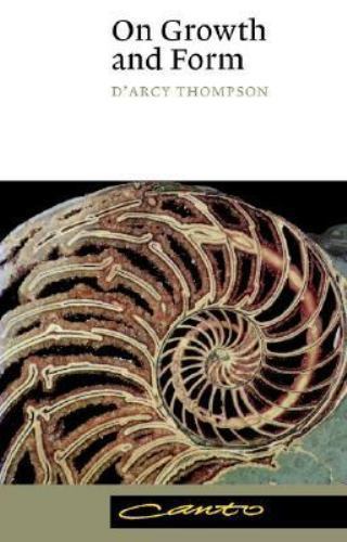 Canto Ser.: On Growth and Form by D'Arcy Wentworth Thompson (1992, Trade...