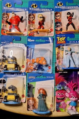 Disney Pixar Micro Collection / Finding Nemo WallE The Incredibles Brave /Trolls