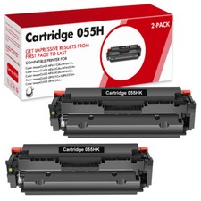 2PK CRG-055H Toner Compatible With Canon imageCLASS MF746Cdw MF744Cdw With Chip
