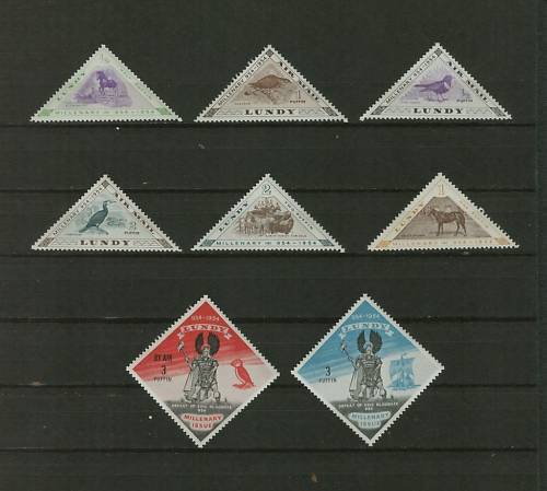 LOT POSTAL LOCAL LUNDY MILLENARY ISSUES PUFFIN / 8 MNH - Photo 1 sur 1