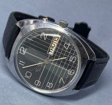 MONTRE VINTAGE SLAVA URSS 1980 | 26 Rubis | Date & Jour | Révisée 2025|Mécanique