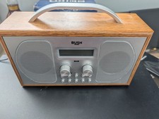 Bush Wooden portable DAB and FM  LCD Display Radio 1507 7362325 R