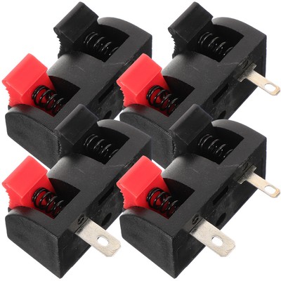 4 Pcs Audio-Anschlussblock Lautsprecherkabelverbinder Anschlussklemmen Für