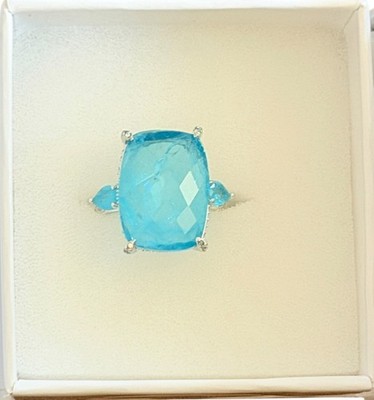 Bomb Party MHA Ring Sz 7 ''Allow Yourself To Shine'' Color Changing on Rhodium