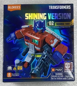 Blokees TRANSFORMERS SHINING VERSION 02 1985 Model Kit BLIND BOX Prime Grimlock