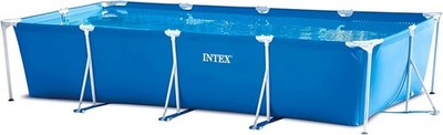 Rectangular Frame 14 ft 9 in x 7 ft 3 in x 33 in Above Ground Pool, Swimming