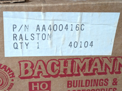 Vintage 1984 Bachmann HO Train Set Ralston Purina AA400416 ~ NOS ~ Original Box