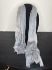 $845 Retail ELEVENTY Lightweight Wool Grey Scarf — photo 1