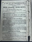 1860s G. Woolworth Colton New Guide Map United States & Canada Railroad Civilwar — photo 3