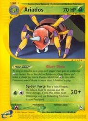 Ariados 3/147 Aquapolis Rare