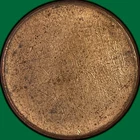 Lincoln Cent Blank Planchet Uncirculated UNC Coin #42275