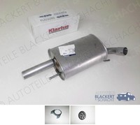 Klarius ESD Auspuff Endtopf+Anbauteile für Suzuki Liana + Kombi 1.3 + 1.6 + 4WD