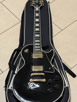 E-Gitarre Epiphone les paul costum ebony