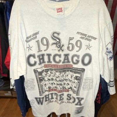 Vintage Long Gone 1991 Chicago White Sox A.L. Champs AOP Long Sleeve Tee in USA
