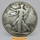 1941 Walking Liberty Half Dollar, 90% Silver - #C59299NQ
