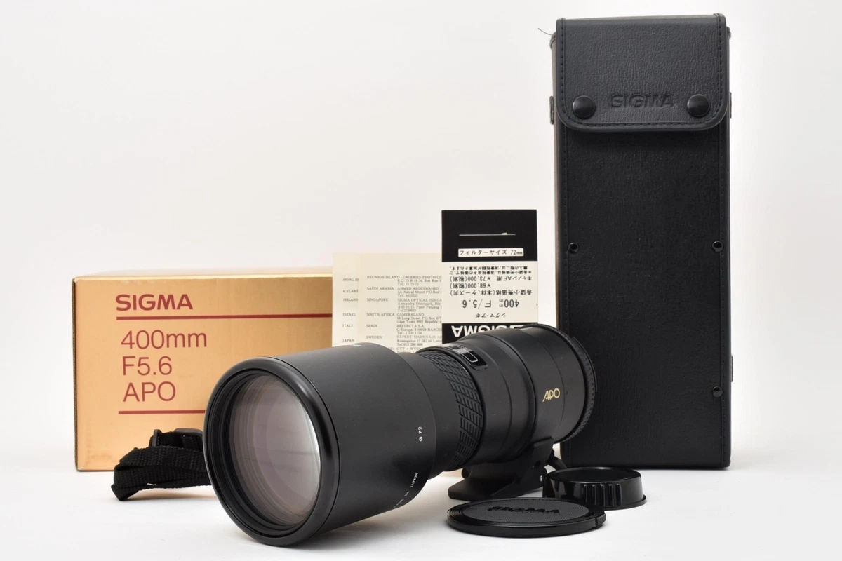 Sigma f/5.6 Camera Lenses 400mm Focal for sale | eBay