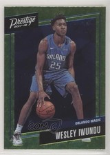 2017 Panini Prestige Micro Etch Rookies Bright Green Wesley Iwundu Wes #32 5p5