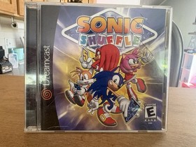 2 Game Sega Dreamcast Lot Sonic Adventure & Sonic Shuffle