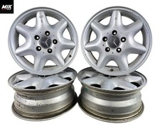 4 St&uuml;ck ORIGINAL 15 Zoll Mercedes C-Klasse W202 W203 Alufelgen 2034010002 ET31