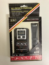 VINTAGE 3 IN 1 ALARM CHRONOGRAPH UHR - STOPPUHR NEU Ungenutzter Sammlerzustand