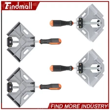 Findmall 4 Pack Right Angle Clamp 90 Degree Wood Corner Clamps For Woodworking