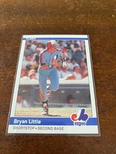1984 Fleer - Bryan Little #279 (RC) - FREE SHIPPING