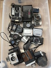 Vintage Camera Lot, Polaroid Land Camera, Land Camera 250, Argus 803, And More
