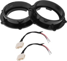 6.5 For Vw Beetle Golf Jetta Front Door Speaker Adapter Spacer Ring With Wire 6.5 For Vw Beetle Golf Jetta Front Door Speaker Adapter Spacer Ring With Wire