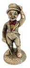 Lot 4 WANAT 1982 Hudson Pewter Circus Figures Emcee, Dog, Bear, Clown — photo 3