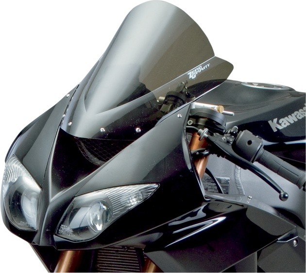 Mee様 Zero Gravity Double Bubble Windscreen Smoke for Kawasaki Ninja ZX