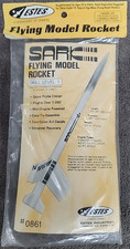 Estes Sark #0861 NOS. OOP Flying Model Rocket Kit Free Shipping!