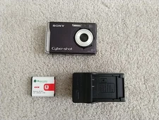 Sony Cyber-shot DSC-W90 8.1MP Digital Camera -Tested Works