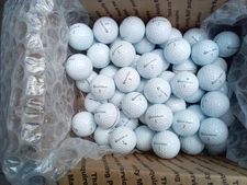 50 5AAAAA White TaylorMade TP5's Black Used Golf Balls And 1 Free