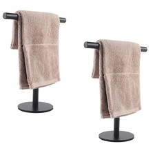 Bathroom Hand Towel Holder Stand  T-Shape Hand Towel Holder Stand SUS304 Stain...