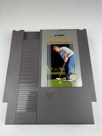 Jack Nicklaus' Greatest 18 Holes of Major Championship Golf NES W/ Manual TESTED