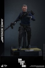 Ready! New Hot Toys MMS804 No Time To Die James Bond Commando-Outfit 1/6 Figure
