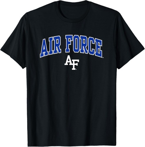 Air Force Falcons Arch Over Black T-Shirt