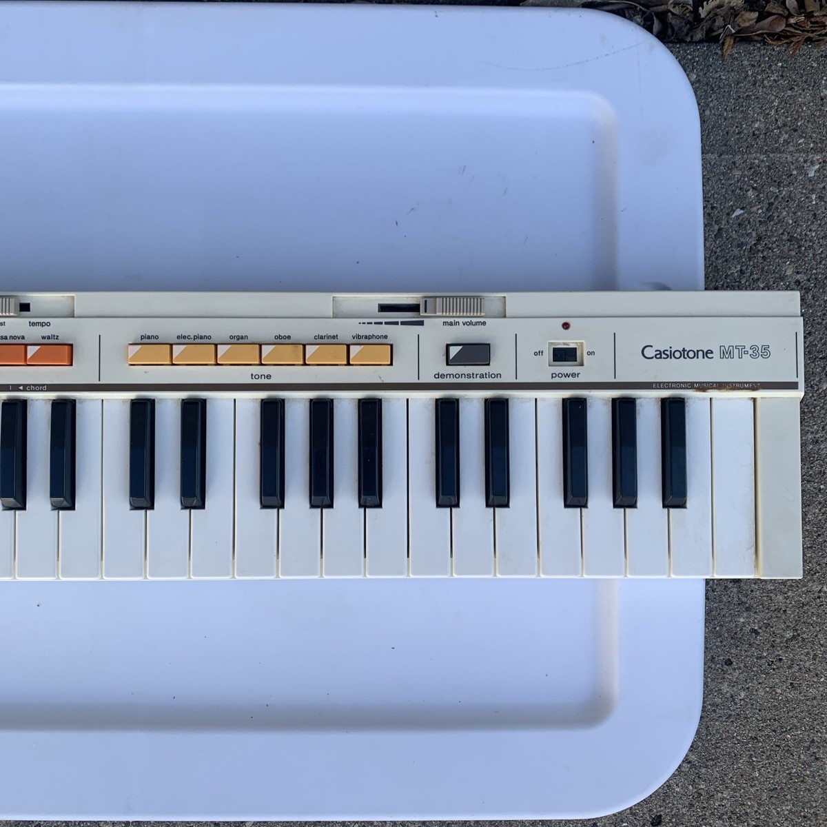 VTG Casio MT-35 Casiotone Electronic Keyboard Synthesizer Japan