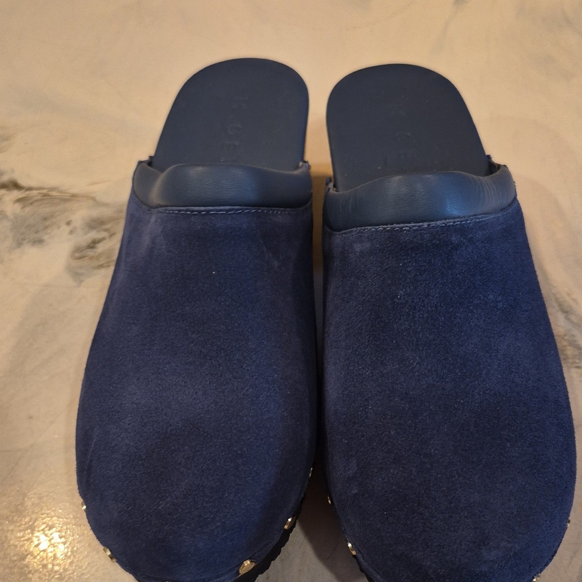 M. Gemi Deep Blue Suede Slip-On Loafers Amazon.com | M. Gemi The Sacca Donna Loafer Navy Suede 10  main image 3
