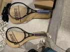 Vintage Tennis Racquet Lot Prince Graphite Oversize CTS Lightning Wilson + Bag — photo 3